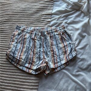 Billabong Multicolor Striped Athletic Shorts